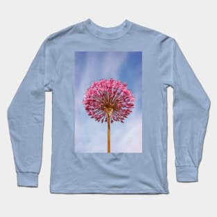 Summer Flower Echinops Long Sleeve T-Shirt